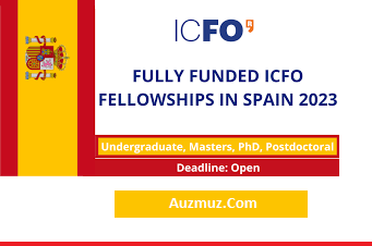 Spain ICFO Fully Funded Internship 2024