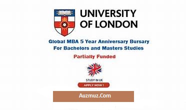  Global MBA Bursary at the University of London Scholarship 2024